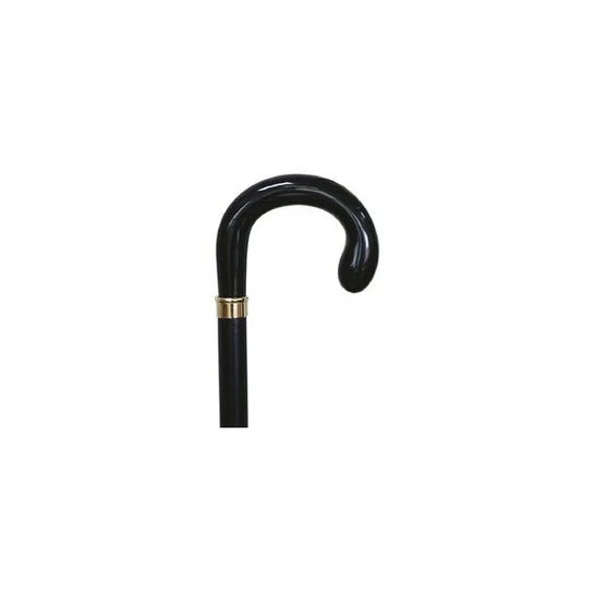 Prim Walking Stick Fist Black Beech Shell Black Mr 724 1pc