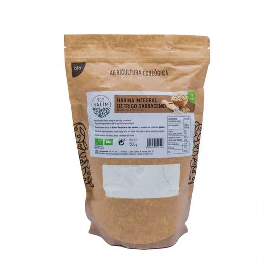 Eco-Salim Farina di Grano Saraceno Bio Eco Vegan 500g