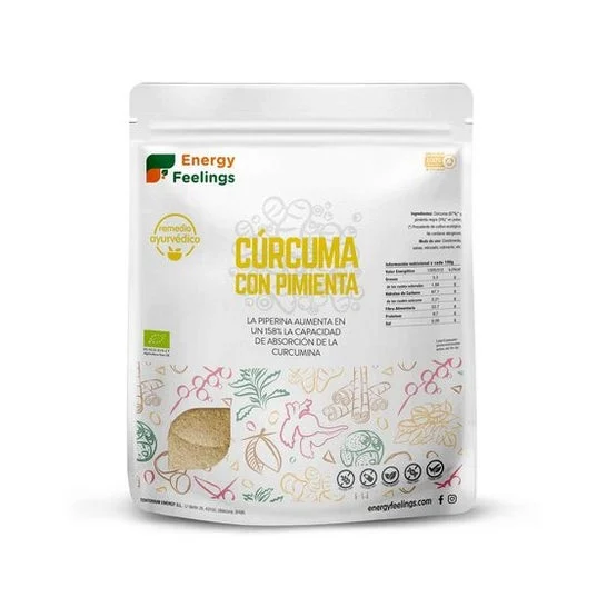 Energy Feelings Curcha con Pepe di Polvere Eco Vegan Senza Glutine 200g