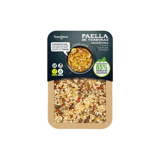 Trevijano Paella 6 Verduras Sin Gluten Vegan 280g