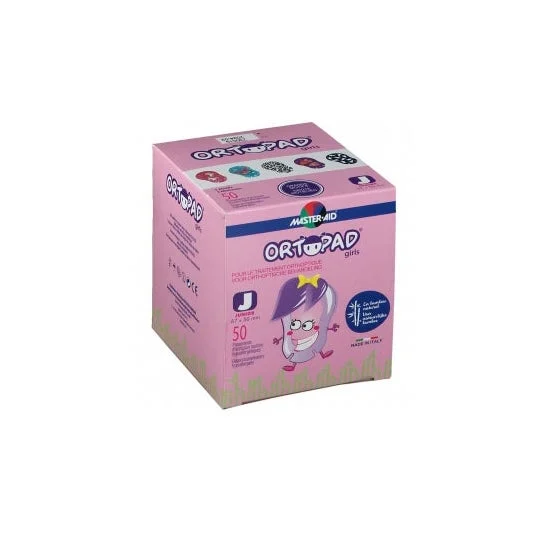 Ortopad Soft Girls Junior 0-2 anni 50 unità