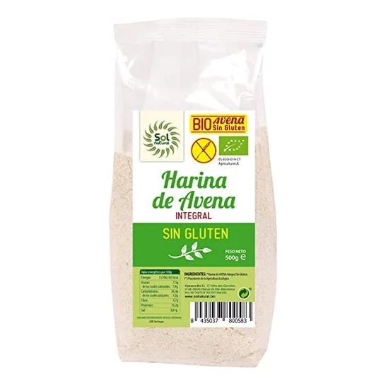Sol Natural Oatmeal Bio 500g