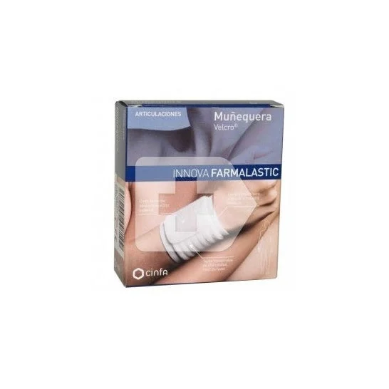 Polsino Farmalastic Innova Velcro bianco 1 pz