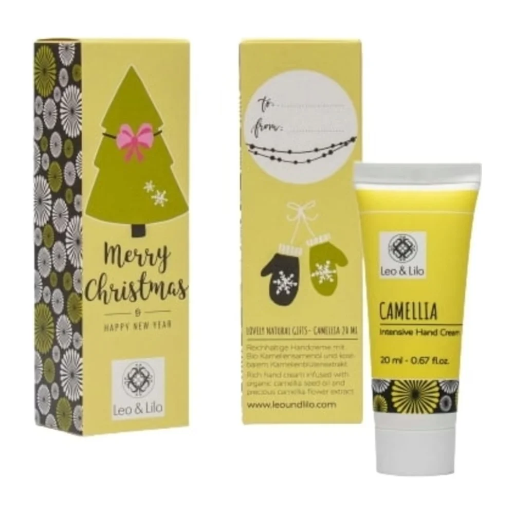 Leo & lilo Crema Mani "Buon Natale" Camellia (20 ml)