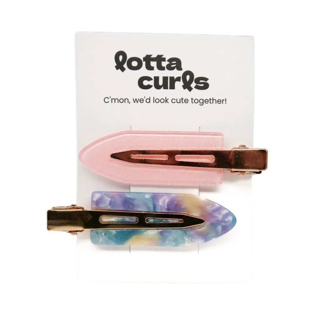 Lotta curls Styling clip per capelli, Little Glitter