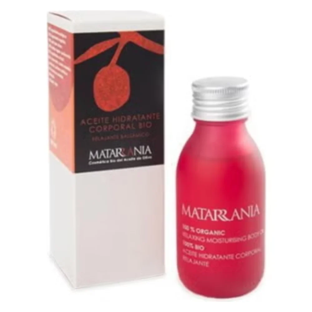 Matarrania Olio balsamico per il corpo biologico, 100 ml