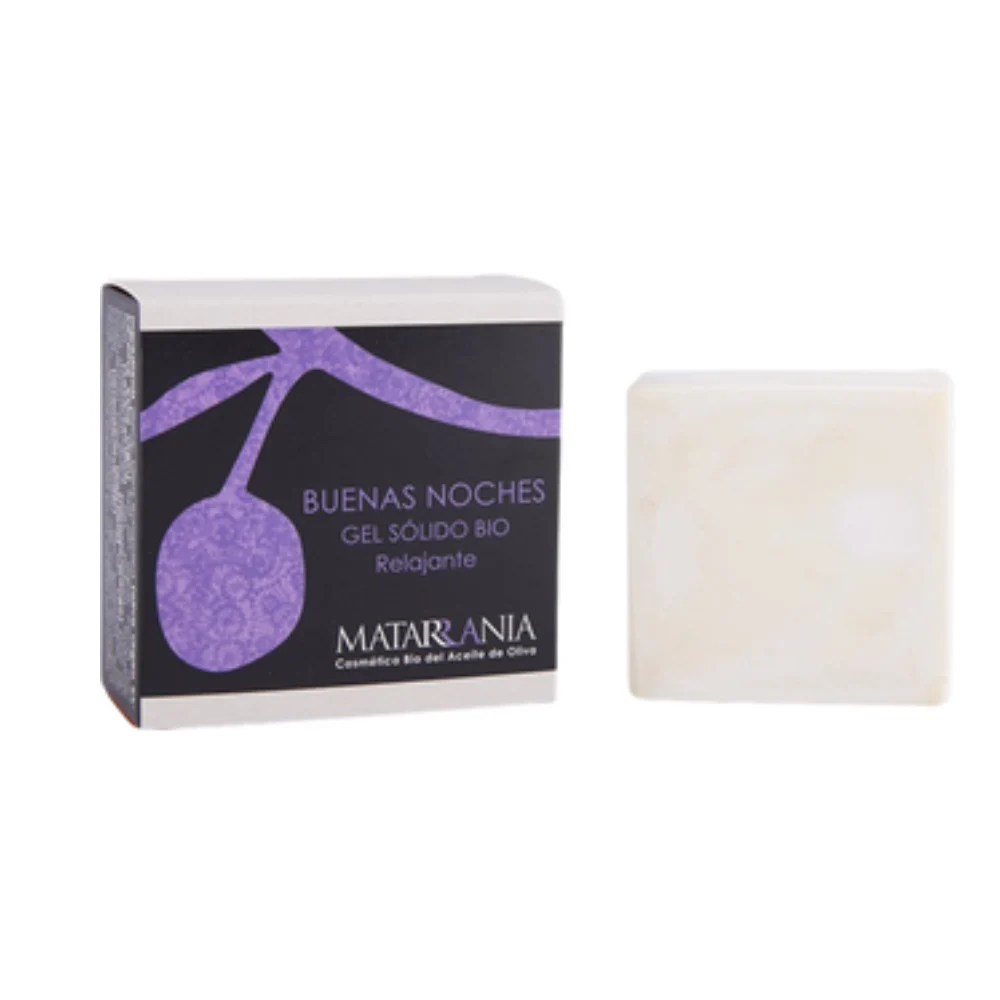 Matarrania BUENAS NOCHES Gel Doccia Biologico Solido, 120 ml