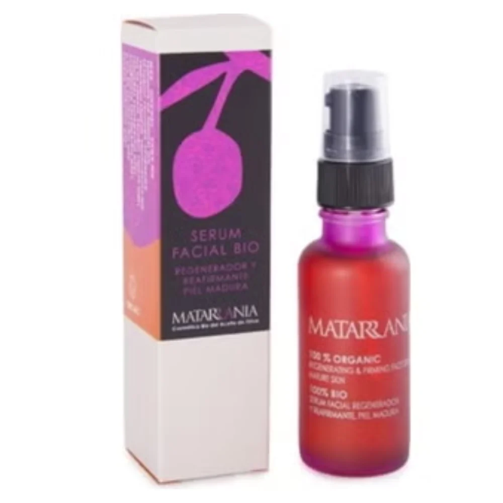Matarrania Organic Siero Viso Rigenerante e Rassodante, 30 ml