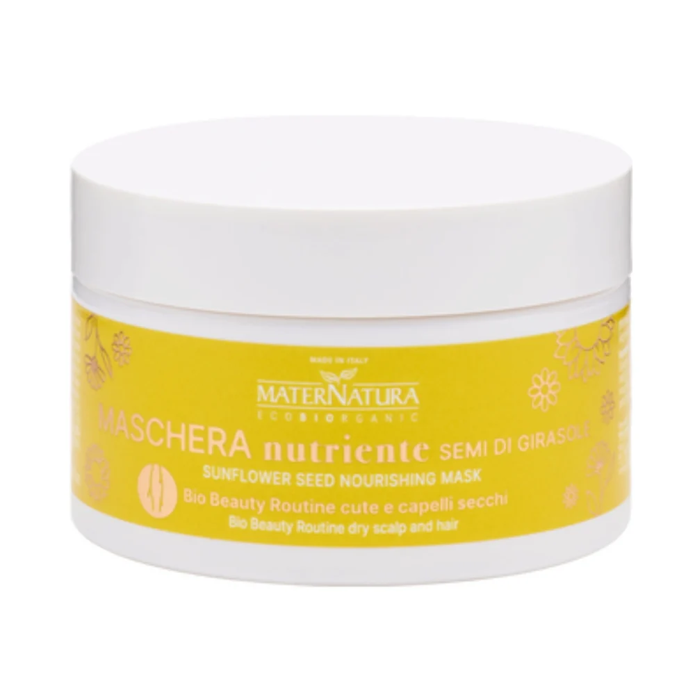 Maternatura Maschera Capelli ai Semi di Girasole, 200 ml
