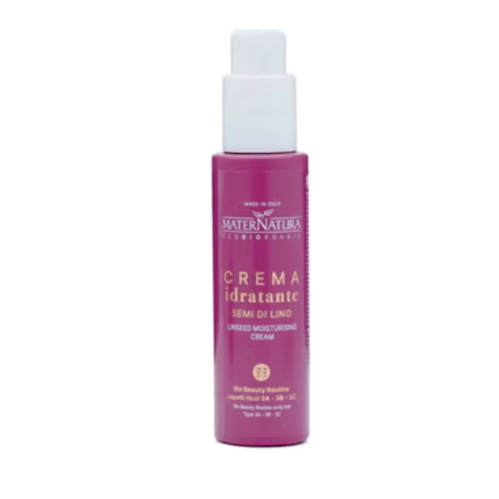 Maternatura Crema Idratante Capelli Ricci ai Semi di Lino, 100 ml
