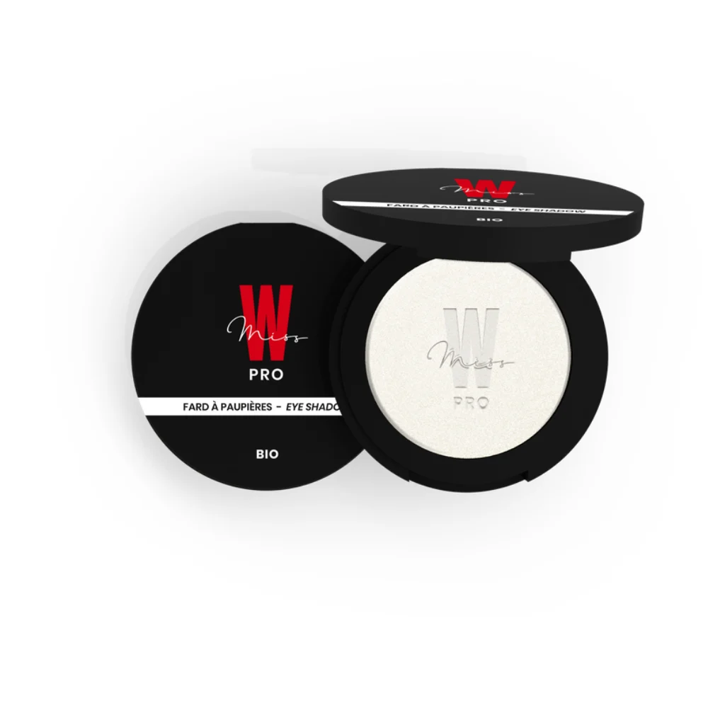 Miss w pro Pearly Ombretto, 001 Pearly White (1,70 g)