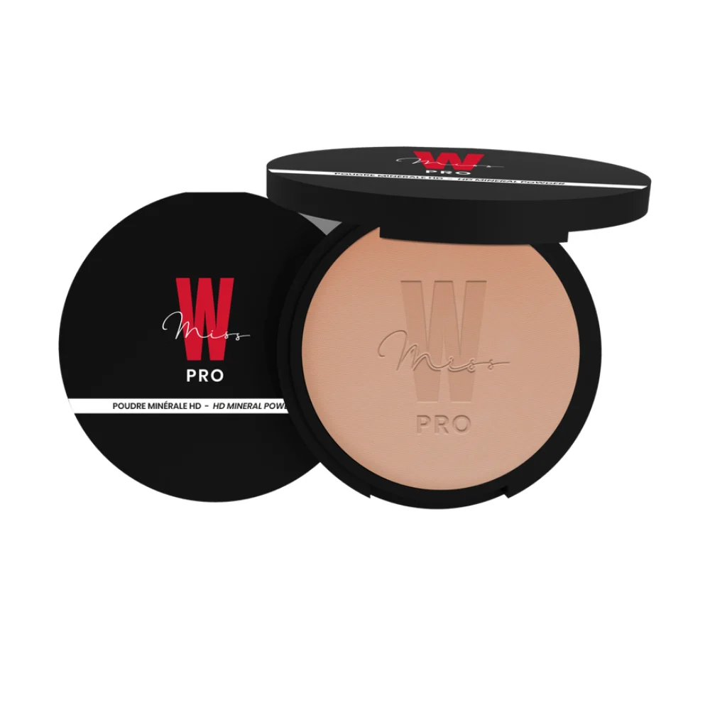 Miss w pro HD Polvere minerale, 10 Light Beige (7,50 g)