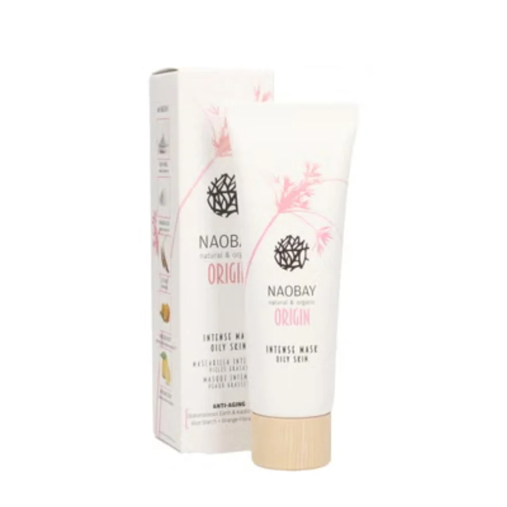 Naobay ORIGIN Intense Maschera - Pelle Grassa, 75 ml