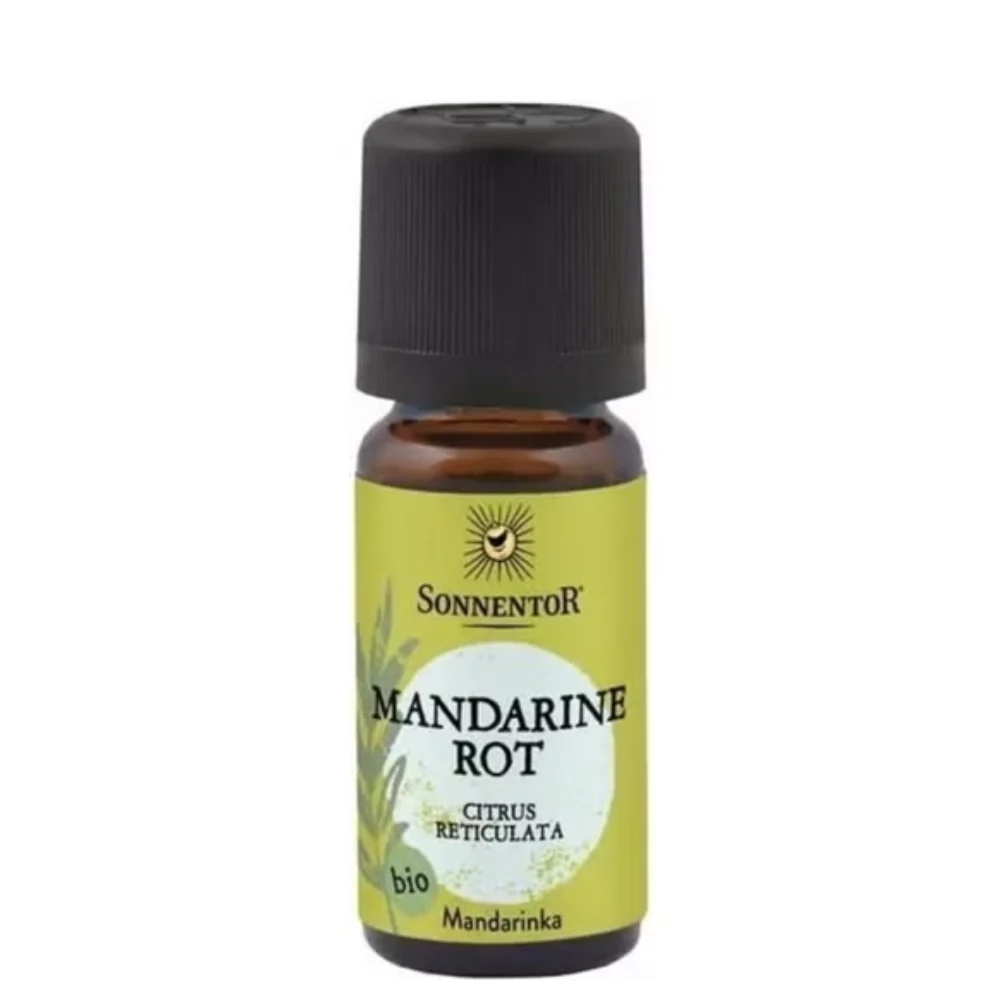 Sonnentor Olio Essenziale di Mandarino Rosso Bio, 10 ml