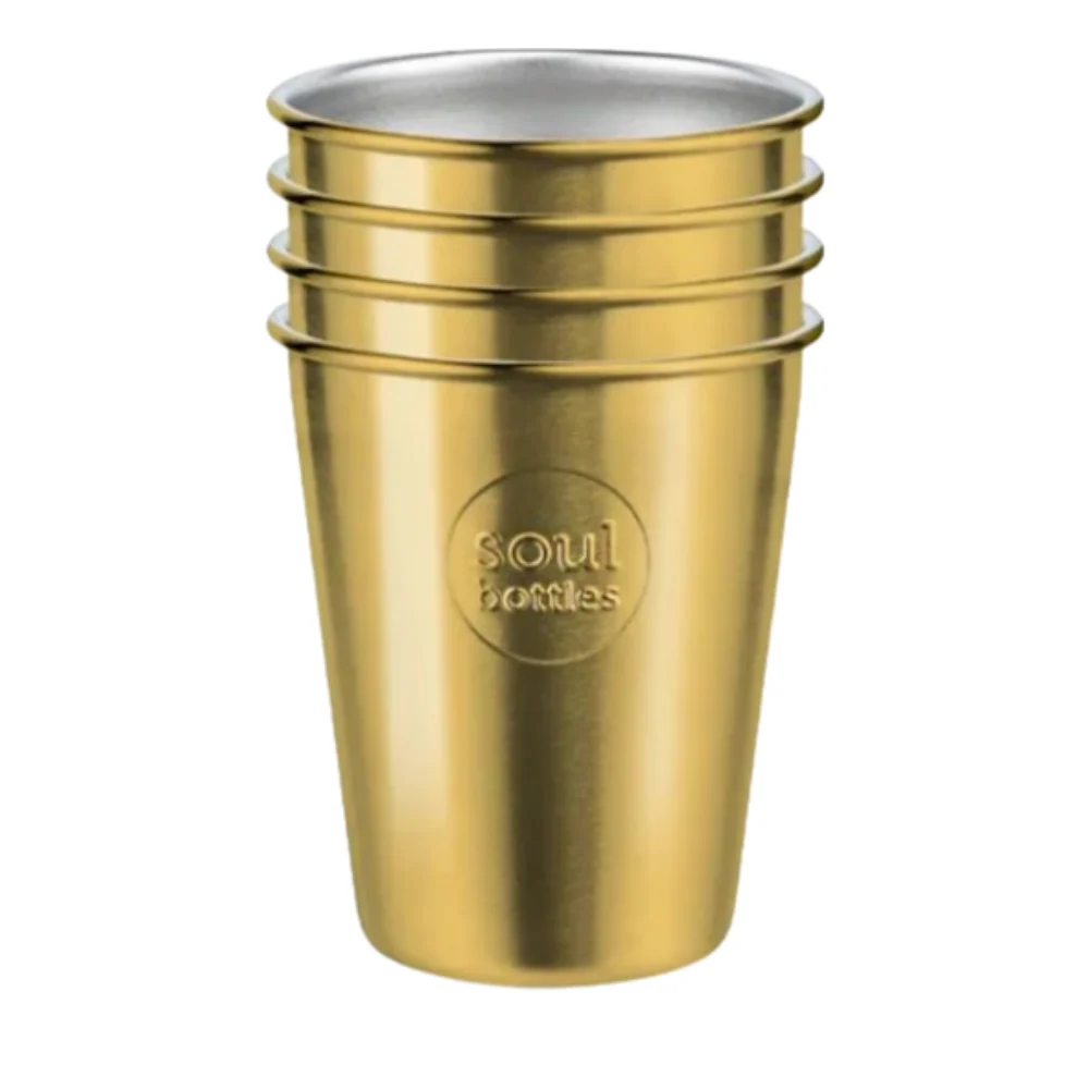 Soulbottle Soulcup Steel "Gold