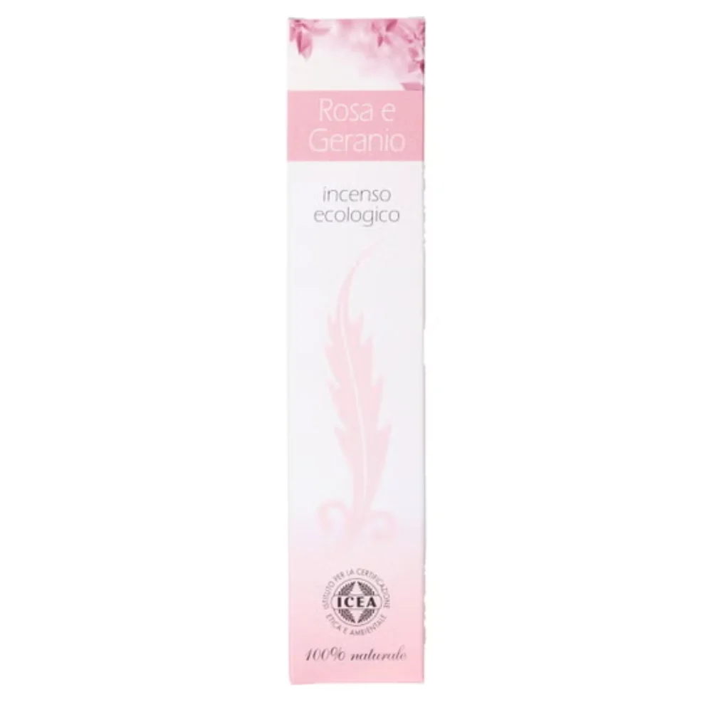 Taama Incenso Ecologico, rosa e geranio
