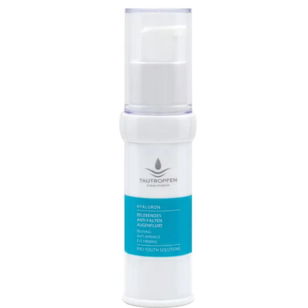 Tautropfen Pro Youth Solutions Fluido Occhi Antirughe Acido Ialuronico, 15 ml