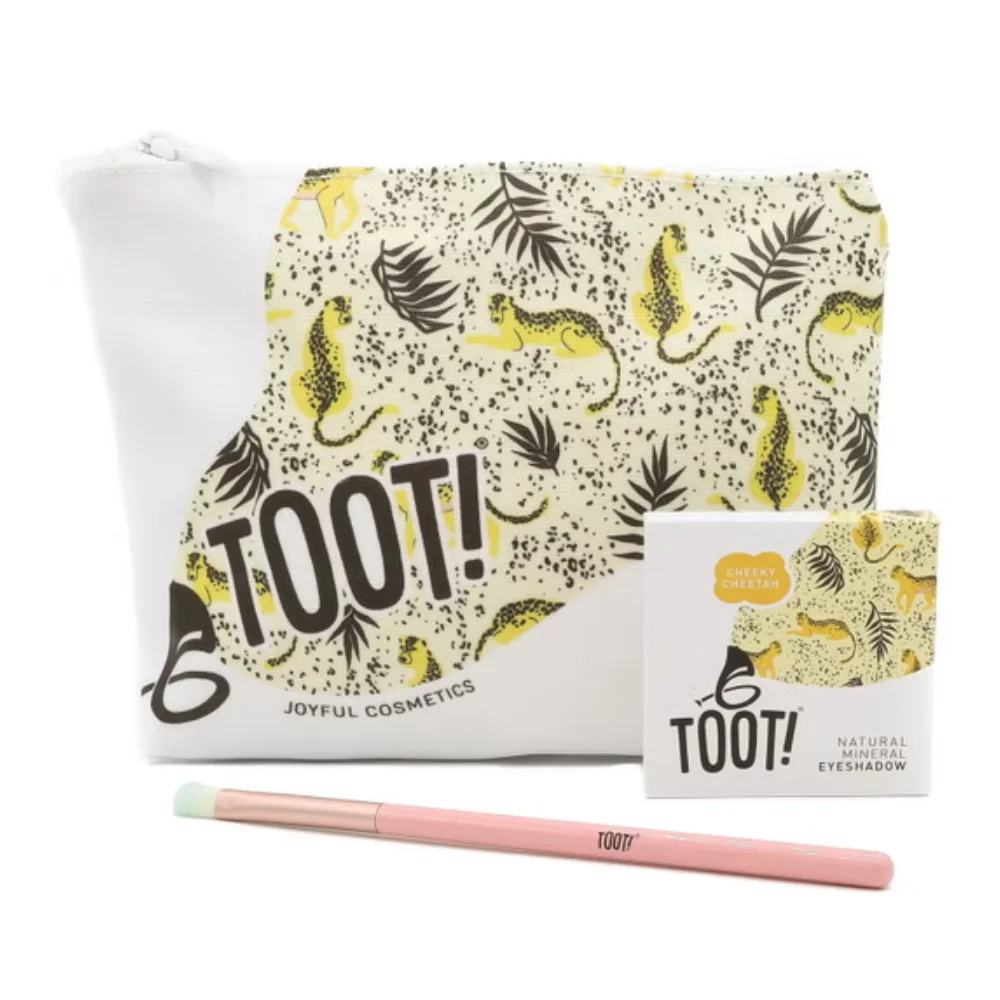 Toot! Set di sacchetti per ombretti, Cheetah