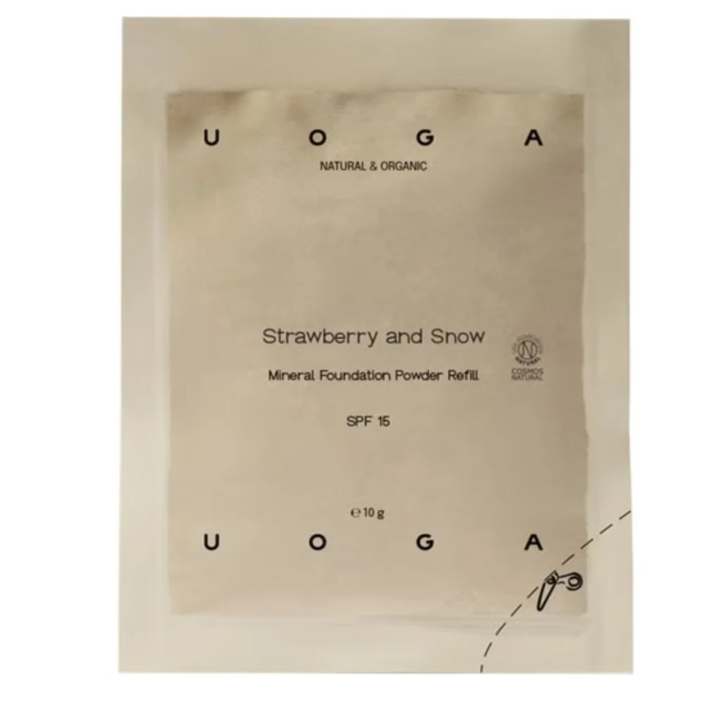 Uoga uoga Fondotinta Minerale in Polvere Ricarica Strawberry and Snow (10 g)
