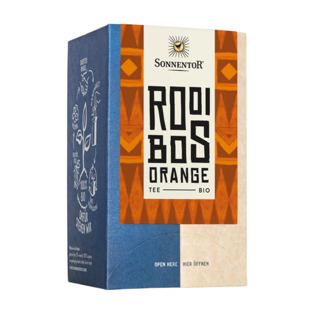 Sonnentor Rooibos Bio all'Arancia, 32,40 g