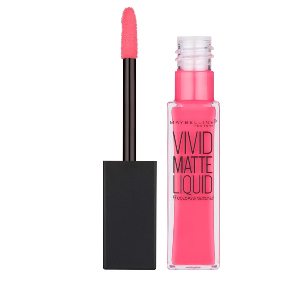 Rossetto Liquido Vivid Matte Maybelline 20 Coral Courage