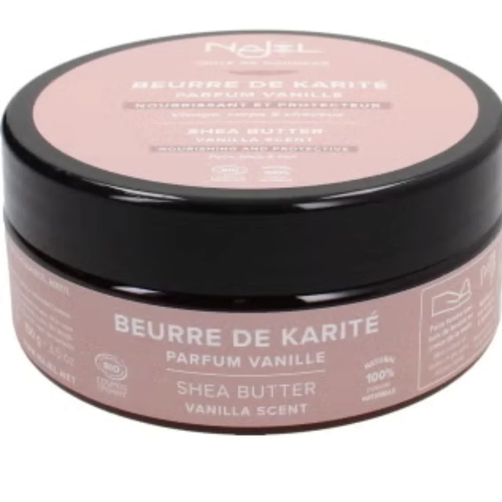 Najel Burro di Karitè al Profumo di Vaniglia, 100 g