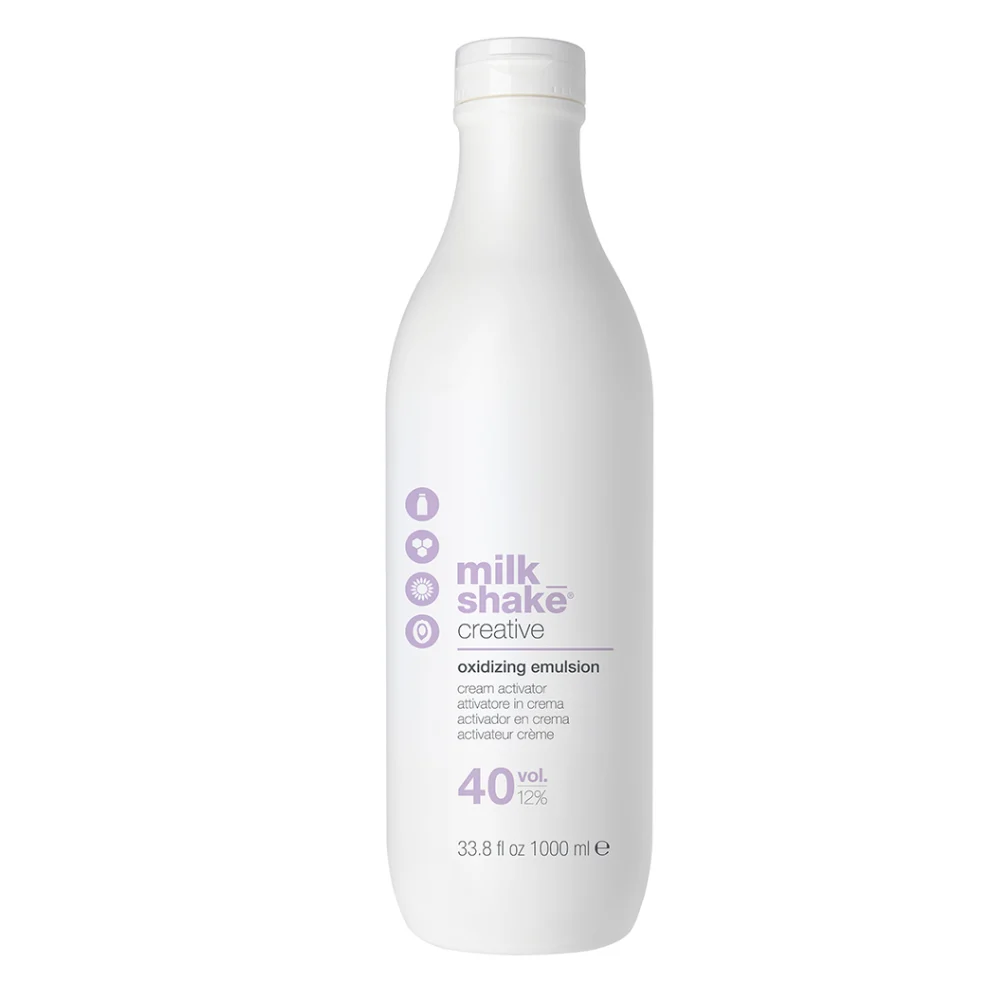 Milk Shake Emulsione ossidante professionale per tinture per capelli Z.OneCreative 5-40 Vol, 950ml 40 VOL | 12%