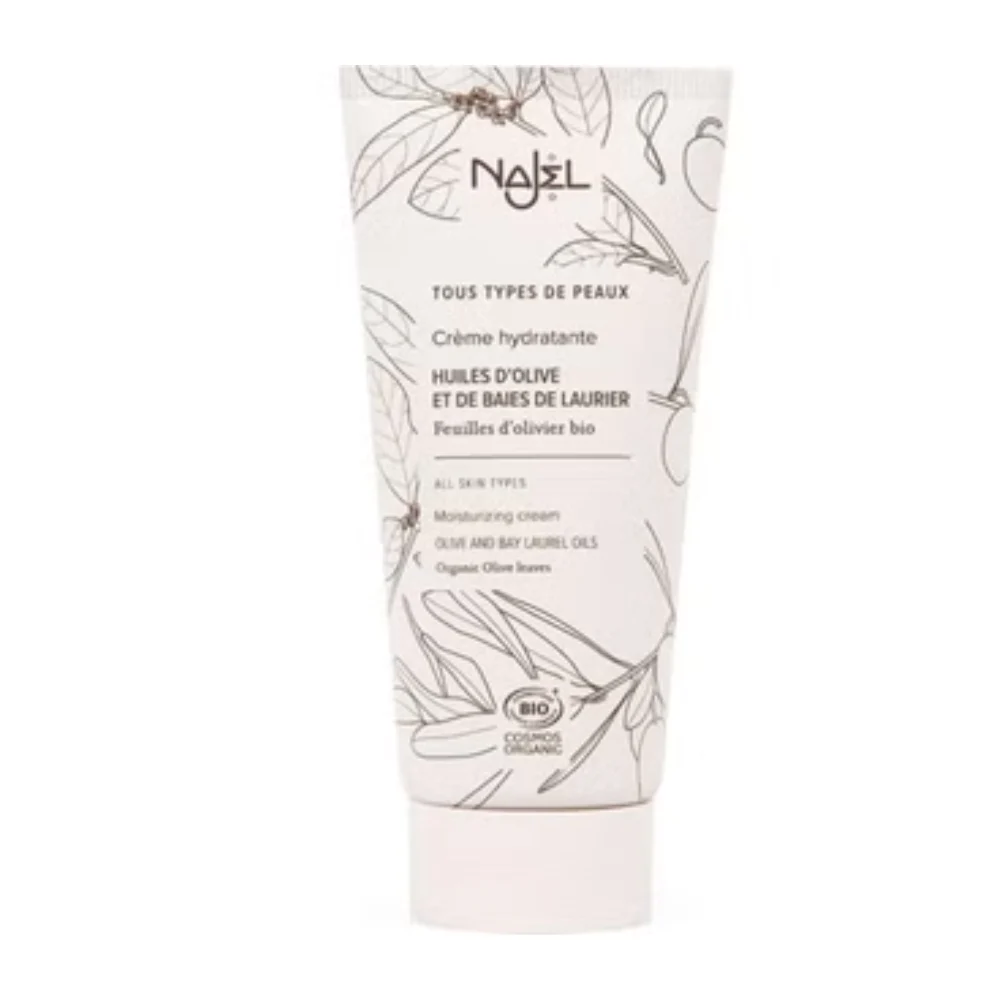 Najel Crema Idratante alle Foglie di Ulivo Bio 50 ml