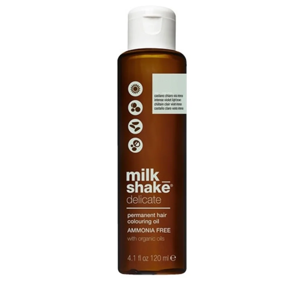 Milk Shake delicato senza ammoniaca olio colorante permanente per capelli 8 120 ml