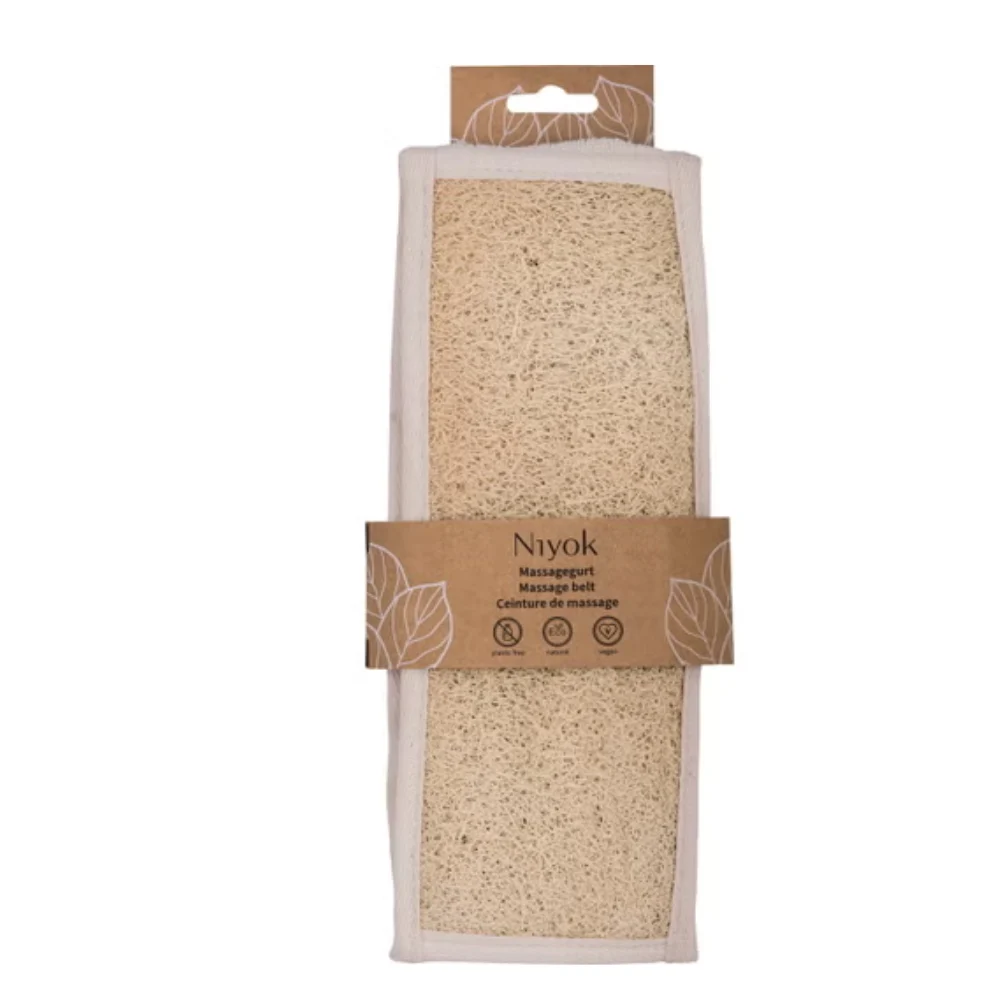 Niyok Fascia per Massaggio, Luffa e cotone