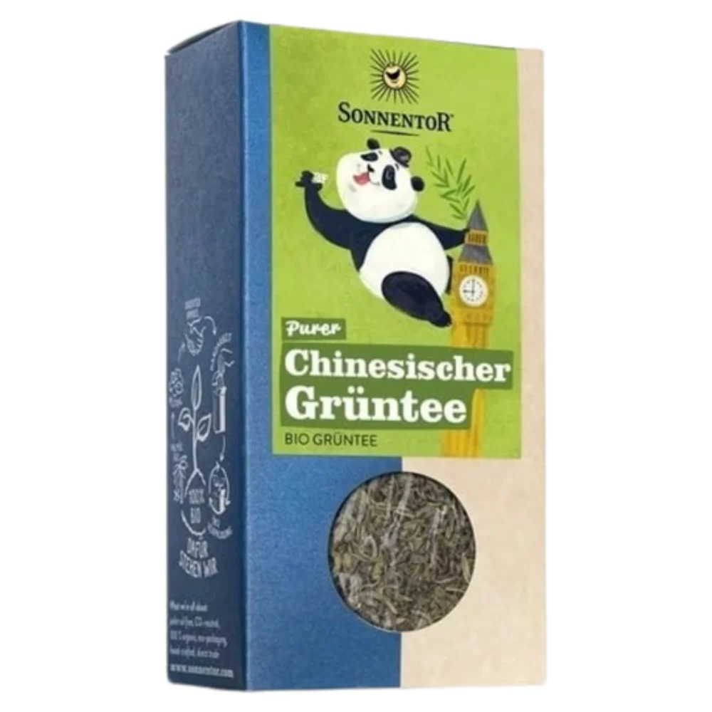 Sonnentor Tè Verde Cinese, Sfuso, 100 g