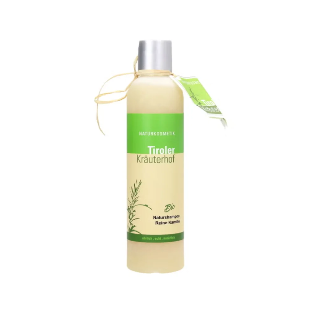 Tiroler kräuterhof Shampoo Bio alla Camomilla, 200 ml
