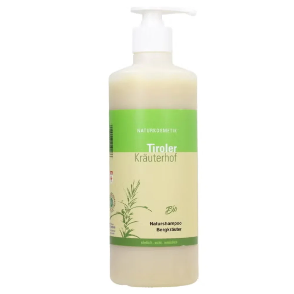 Tiroler kräuterhof Shampoo Bio alle Erbe di Montagna, 500 ml