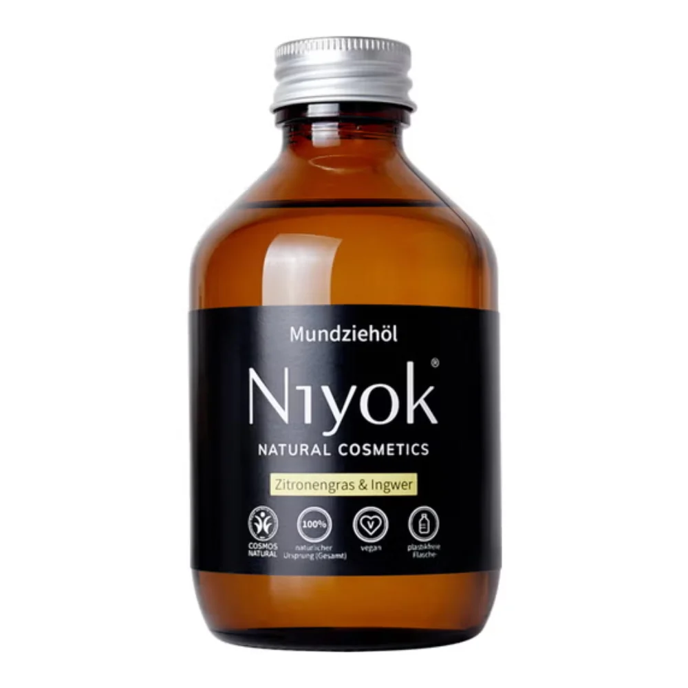 Niyok Olio per l'Oil Pulling, citronella & zenzero (200 ml)