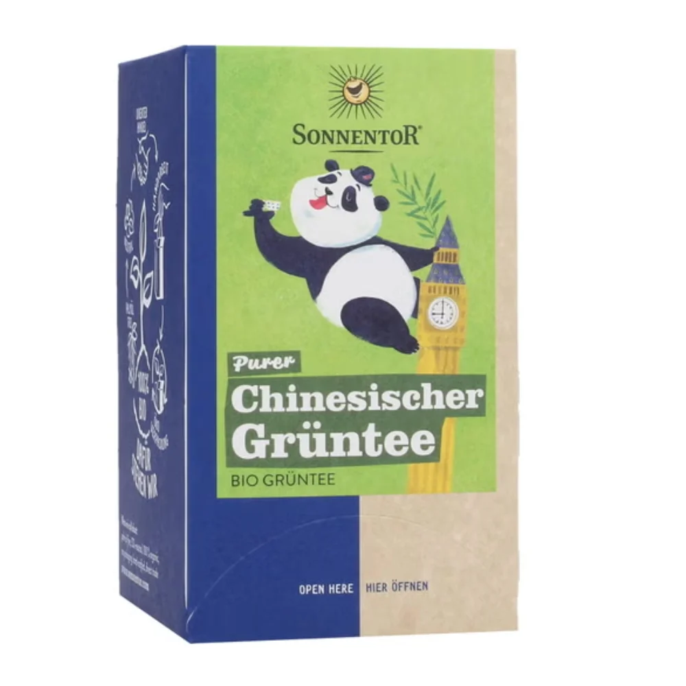 Sonnentor Tè Verde Cinese, 27 g