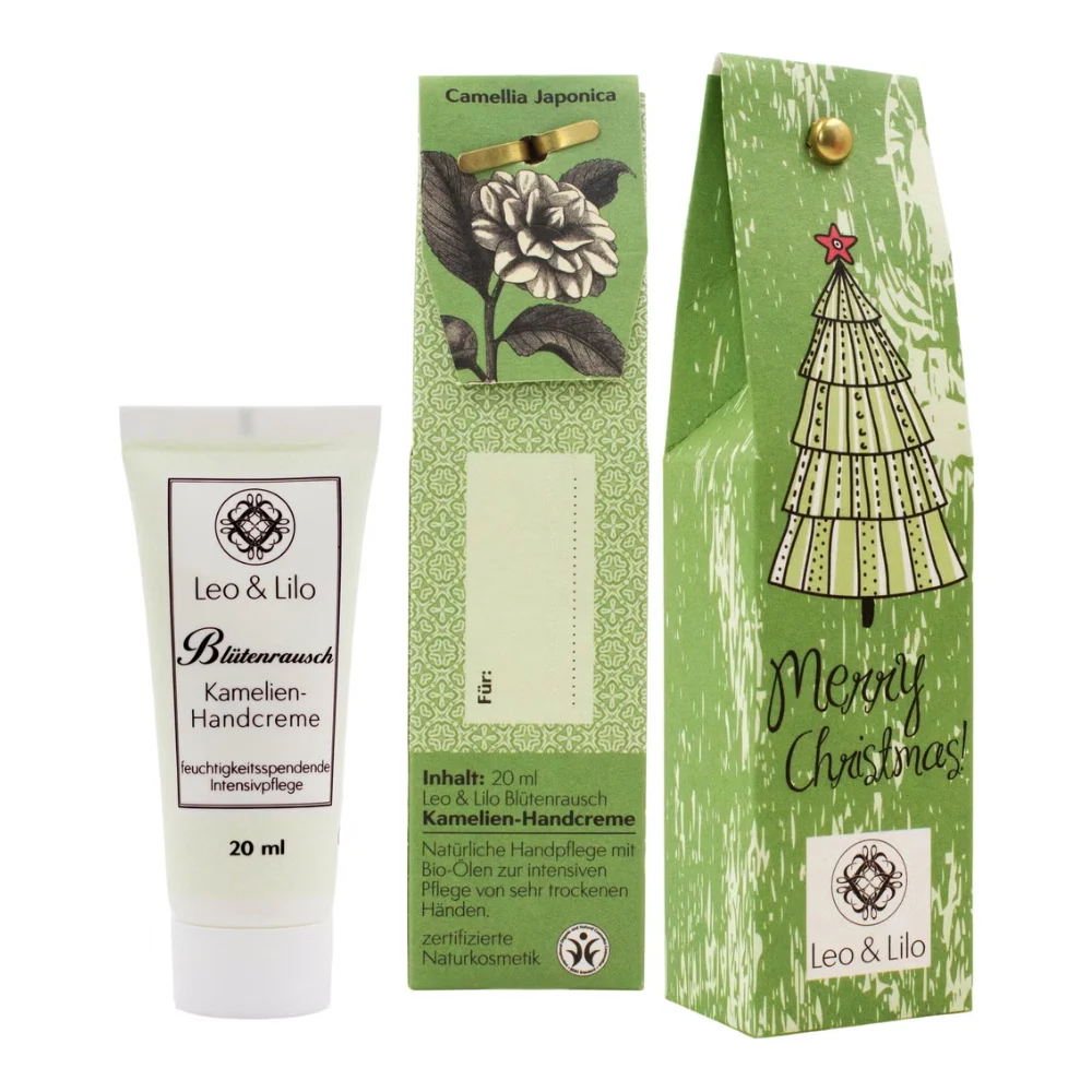Leo & lilo Piccolo Dono di Natale alla Camelia, Albero di Natale (20 ml)