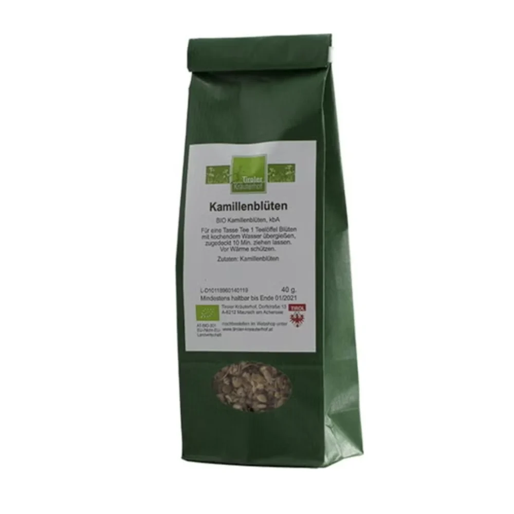 Tiroler kräuterhof Tisana ai Fiori di Camomilla Bio, 40 g