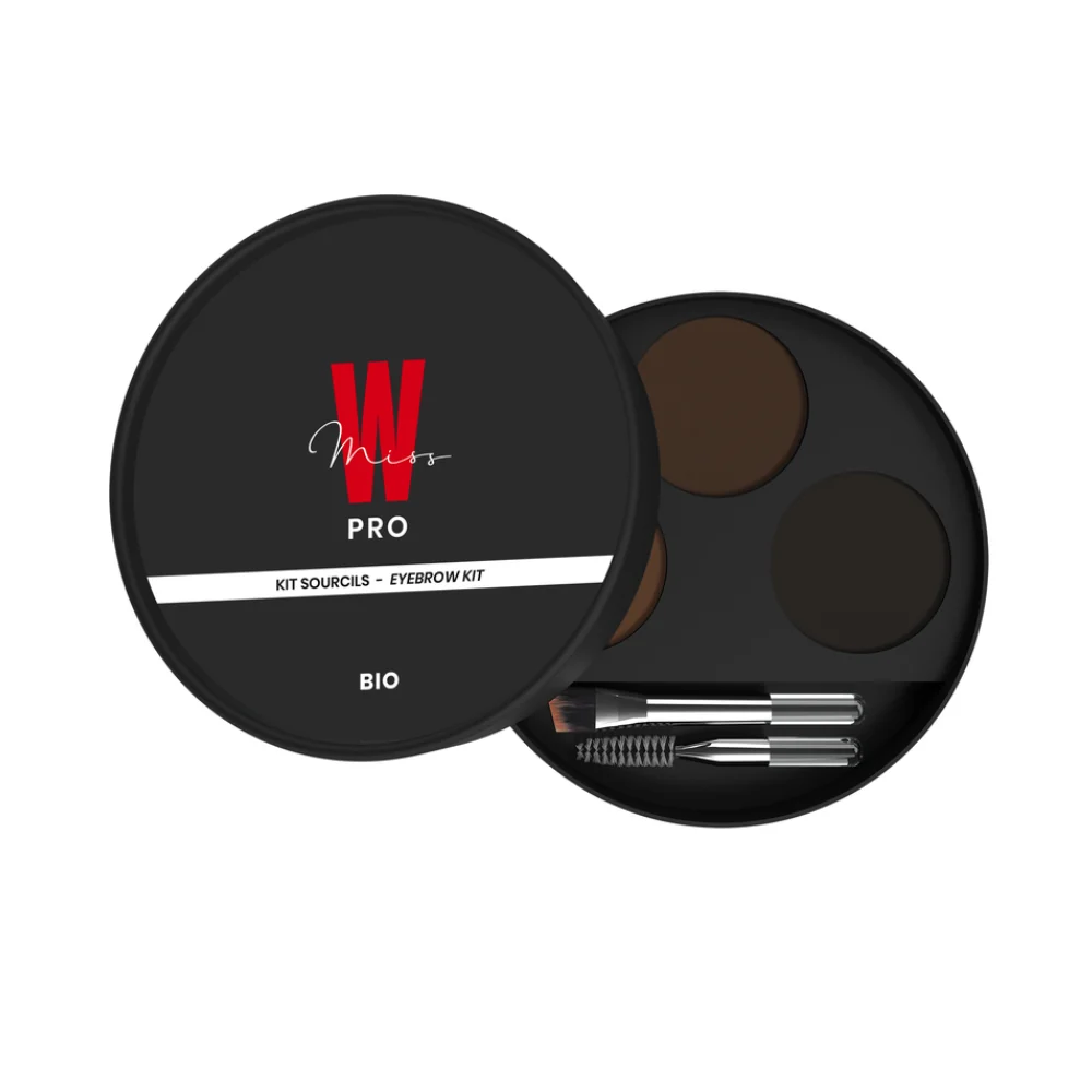Miss w pro Kit sopracciglia, 914 brune