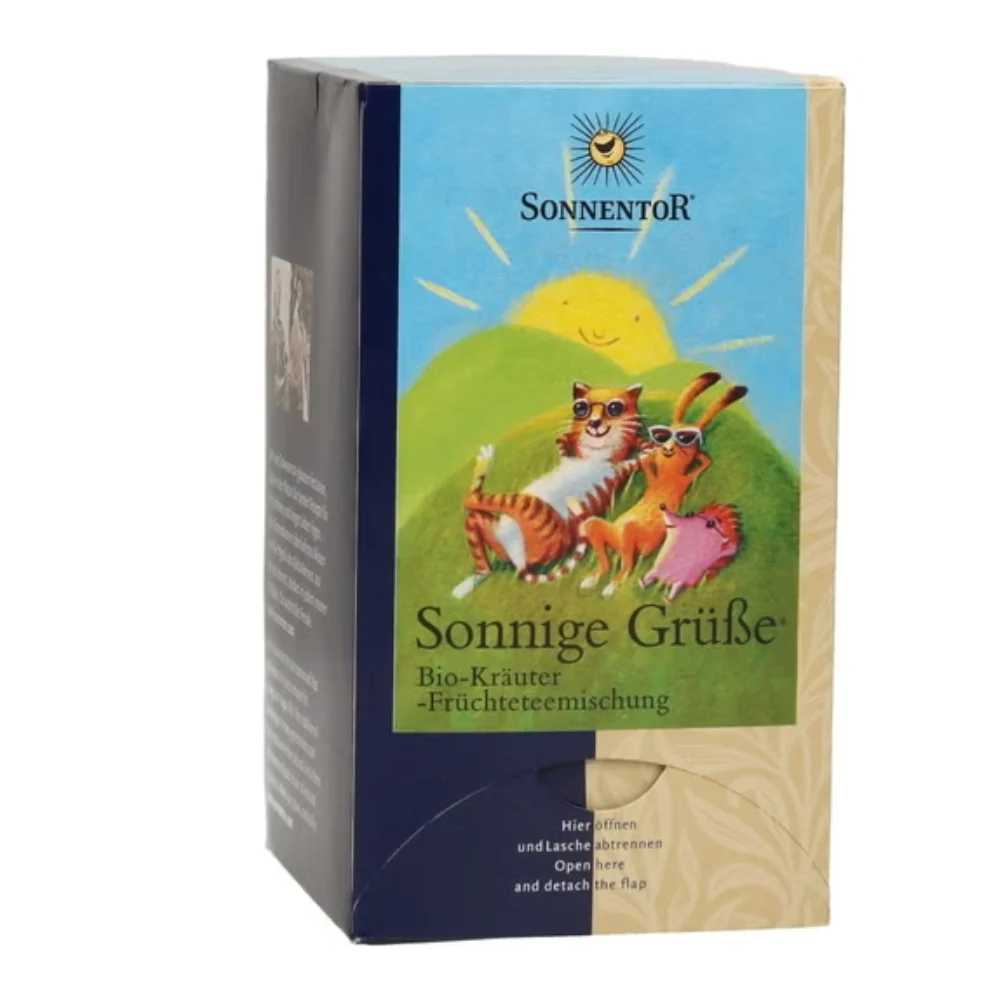 Sonnentor Tè Saluti Soleggiati, da 45 g