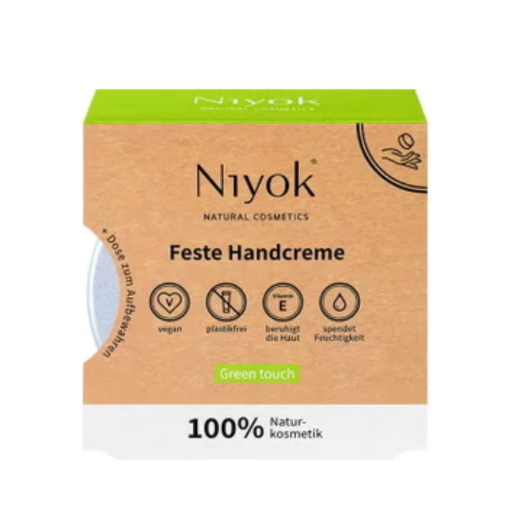 Niyok Crema Mani Solida Green Touch, 50 g