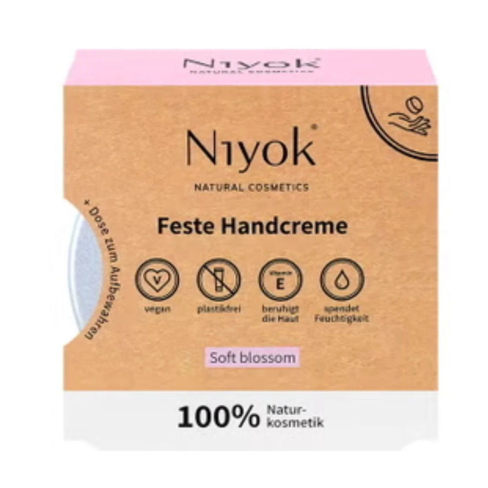 Niyok Crema Mani Solida Soft Blossom, 50 g
