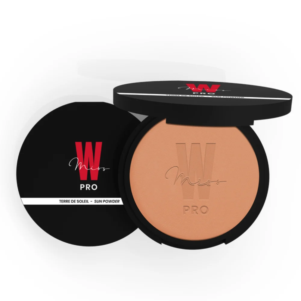 Miss w pro Sun bronzer in polvere, 01 Natural Beige (8 g)