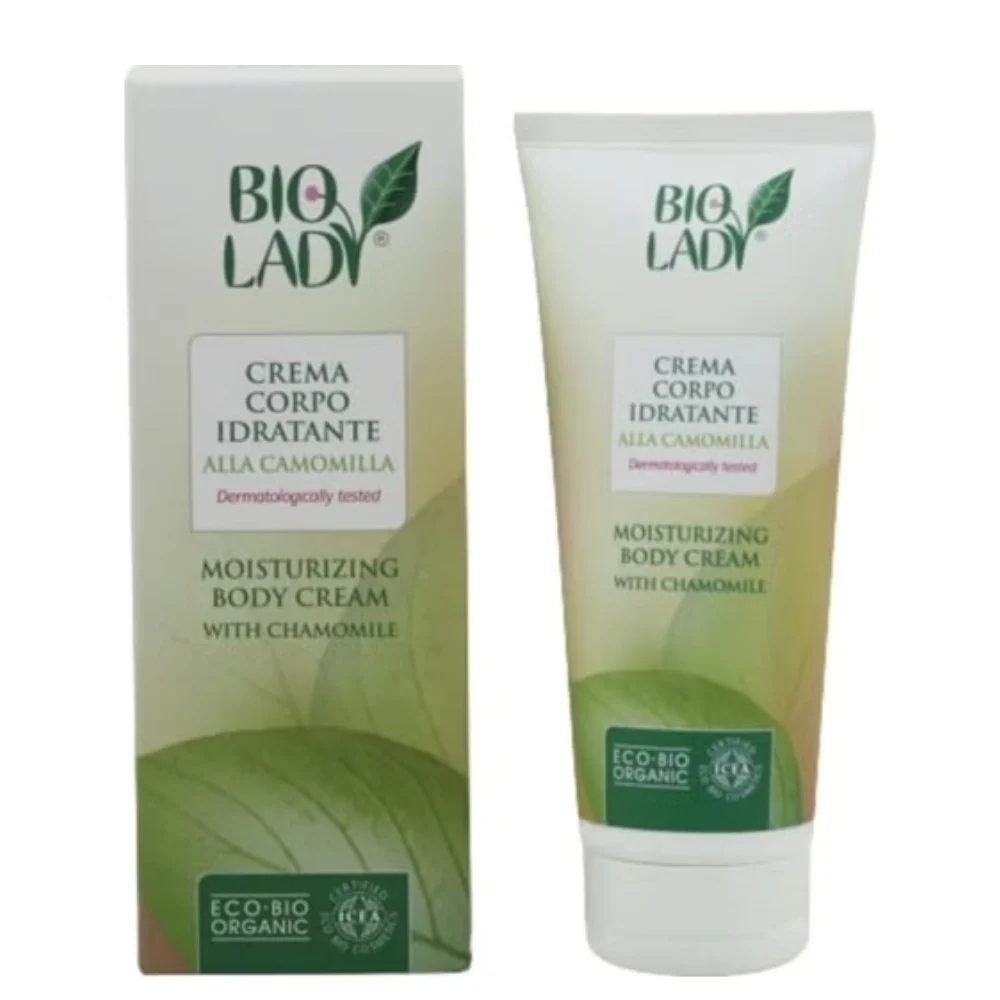 Pilogen Bio Lady Crema Corpo Idratante alla Camomilla, 200 ml