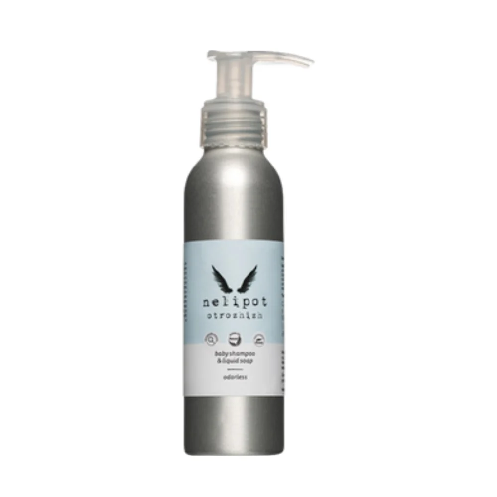 Nelipot Otrozhizh Baby Shampoo & Sapone Liquido, 120 ml