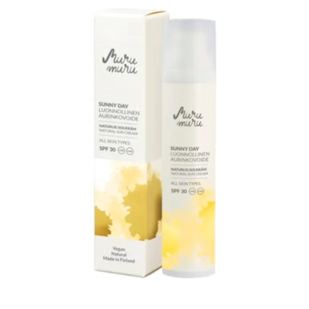 Murumuru Sunny Day Crema solare naturale SPF 30, 100 ml