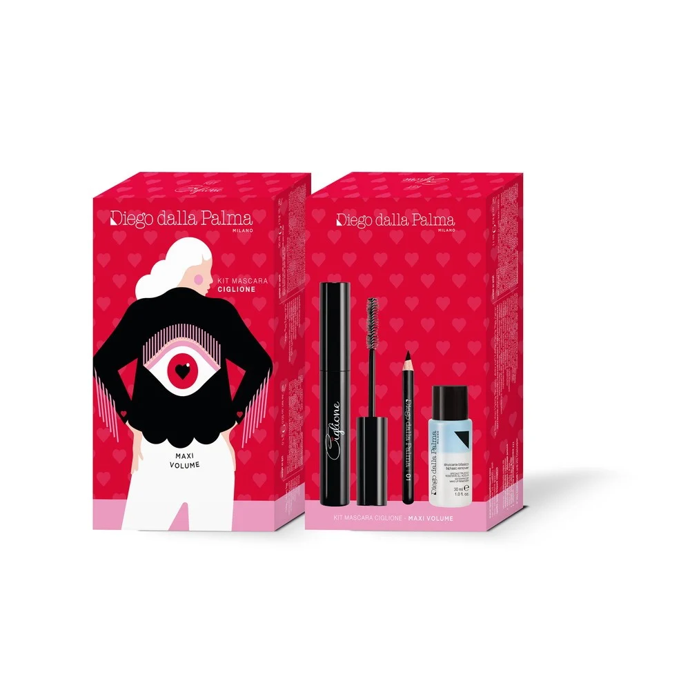 Kit Mascara CIglione Struccante Bifasico + Mini Matita Nera