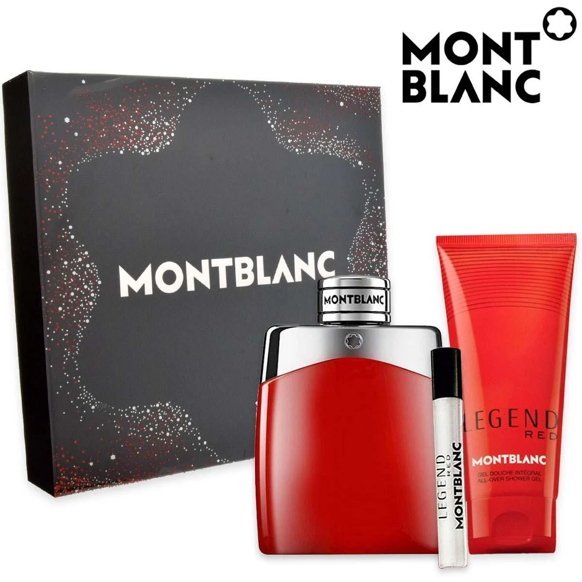 Montblanc conf. legend red edp 100 ml + edp 7,5 ml + shower gel 100 ml