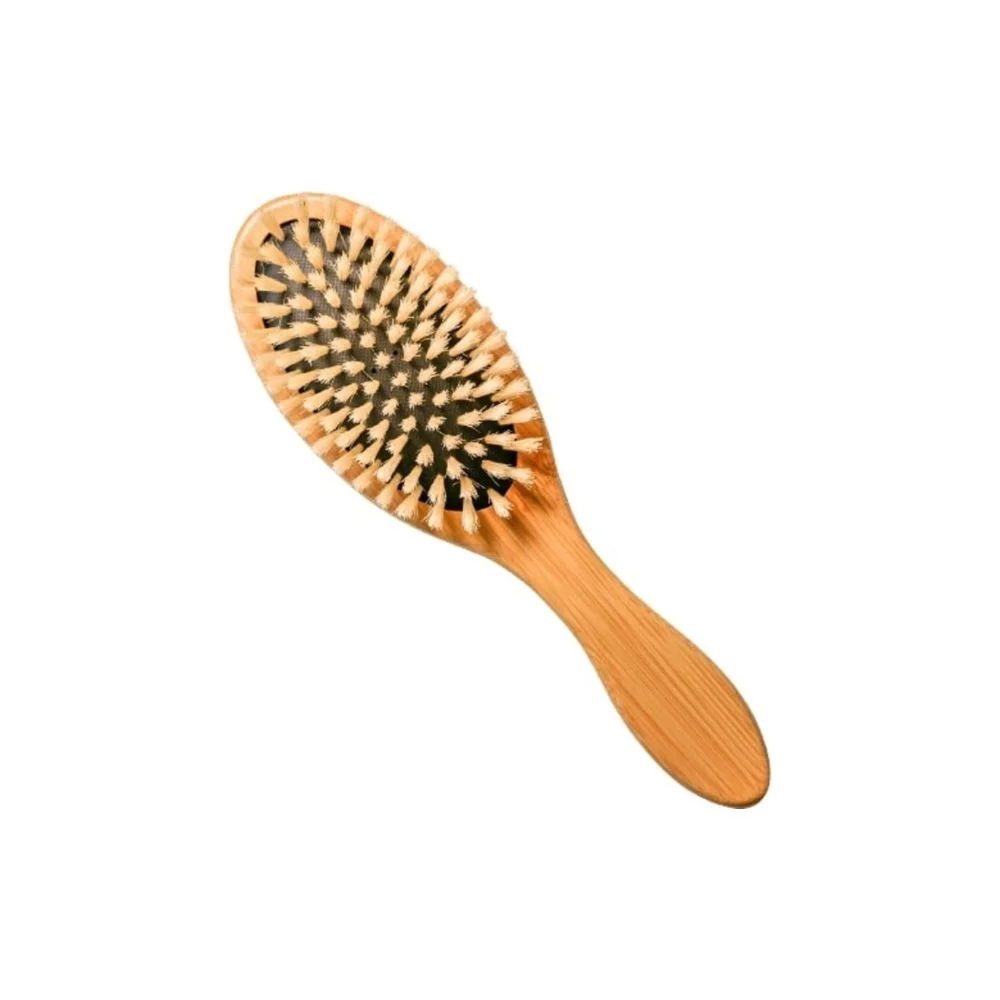 Puremetics Spazzola per Capelli in Sisal e Bambù