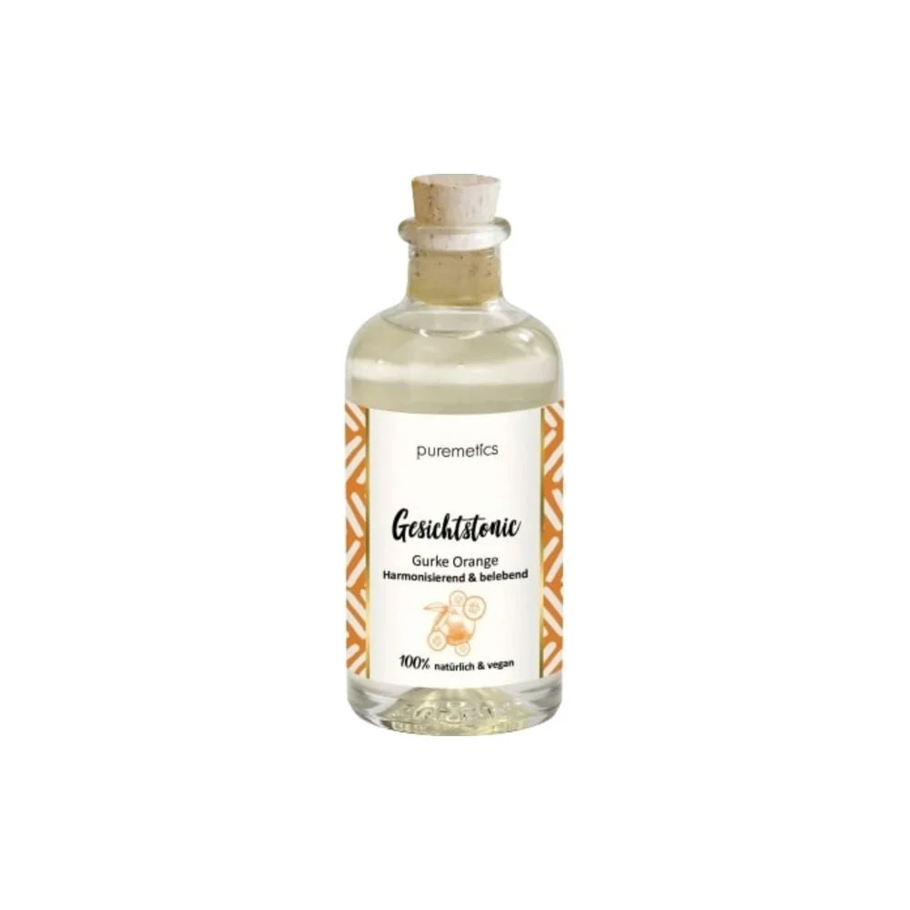 Puremetics Tonico Viso Cetriolo e Arancia, 100 ml