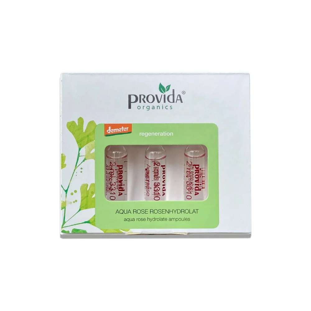 Provida organics Ampulle Idrolato Aqua Rose, 3 x 2 ml (6 ml)